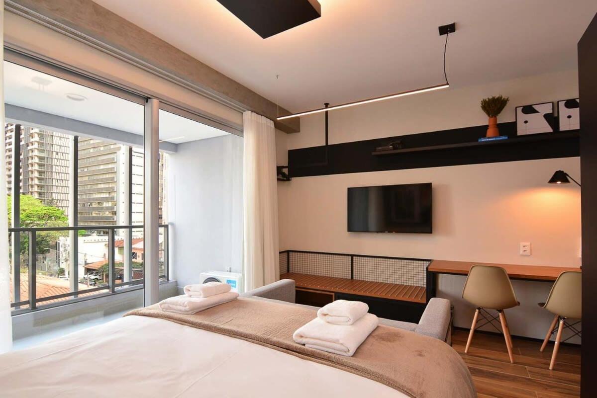 Apartamento Bhomy Pinheiros - Varanda Ampla Com Vista Vt320 *